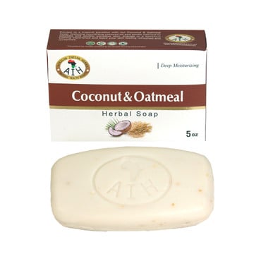 African Indian Herbs (AIH): Coconut Oatmeal Soap - 5 oz. image 0